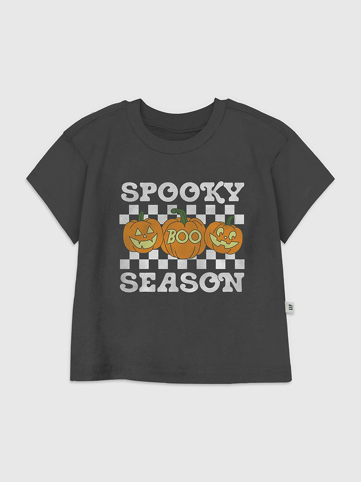 Image 1 of 3, Soft cotton T-shirt., Crewneck., Short sleeves., Halloween graphic at front., Fifth Sun is an internationally recognized manufacturer of exclusive licensed graphic apparel and innovative fashions for premium brands like Star Wars, Disney, Marvel, and Nintendo., This item is printed on demand.