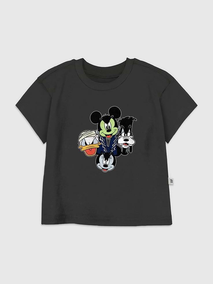 Image 1 of 3, Soft cotton T-shirt., Crewneck., Short sleeves., Officially licensed Mickey And Friends graphic at front., Fifth Sun is an internationally recognized manufacturer of exclusive licensed graphic apparel and innovative fashions for premium brands like Star Wars, Disney, Marvel, and Nintendo., This item is printed on demand.