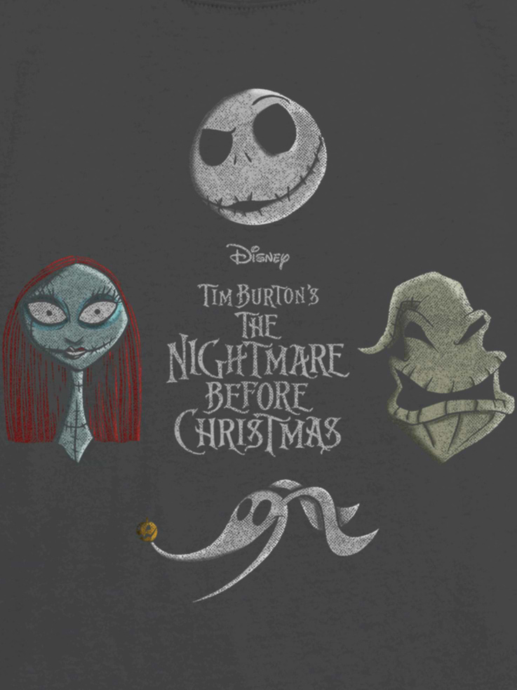 Image 3 of 3, Kids The Nightmare Before Christmas Vintage Graphic T-Shirt