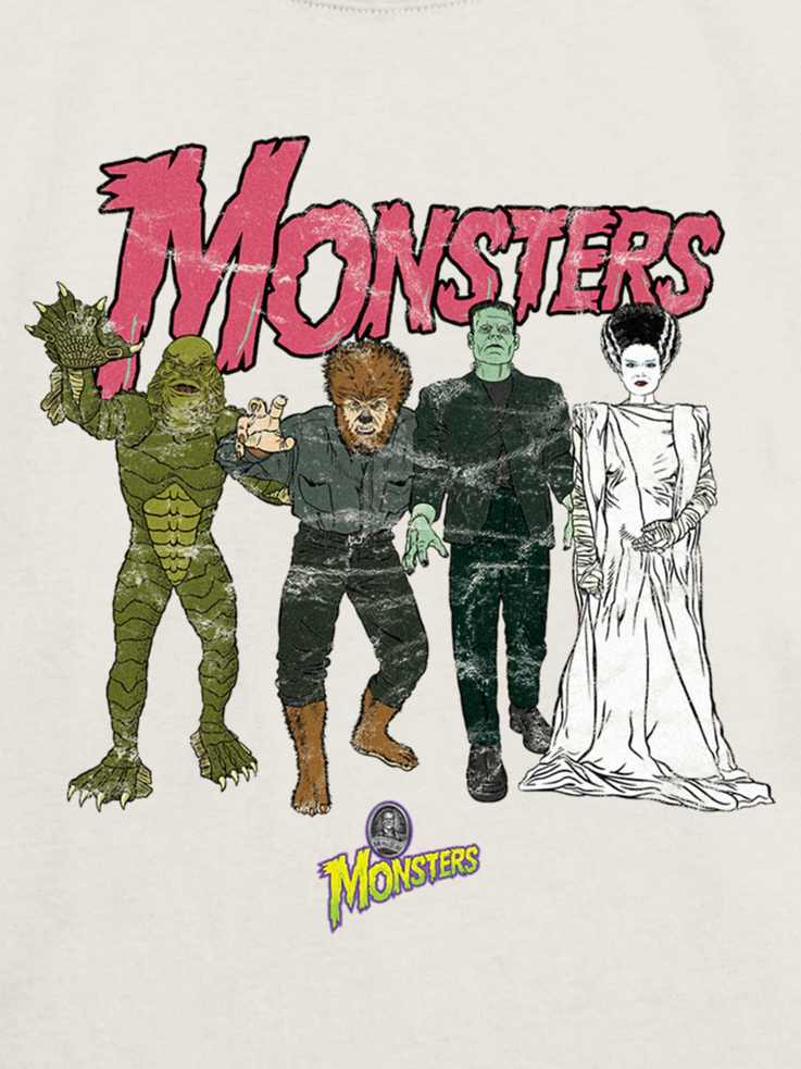 Image 3 of 3, Kids Universal Monsters Vintage Graphic T-Shirt