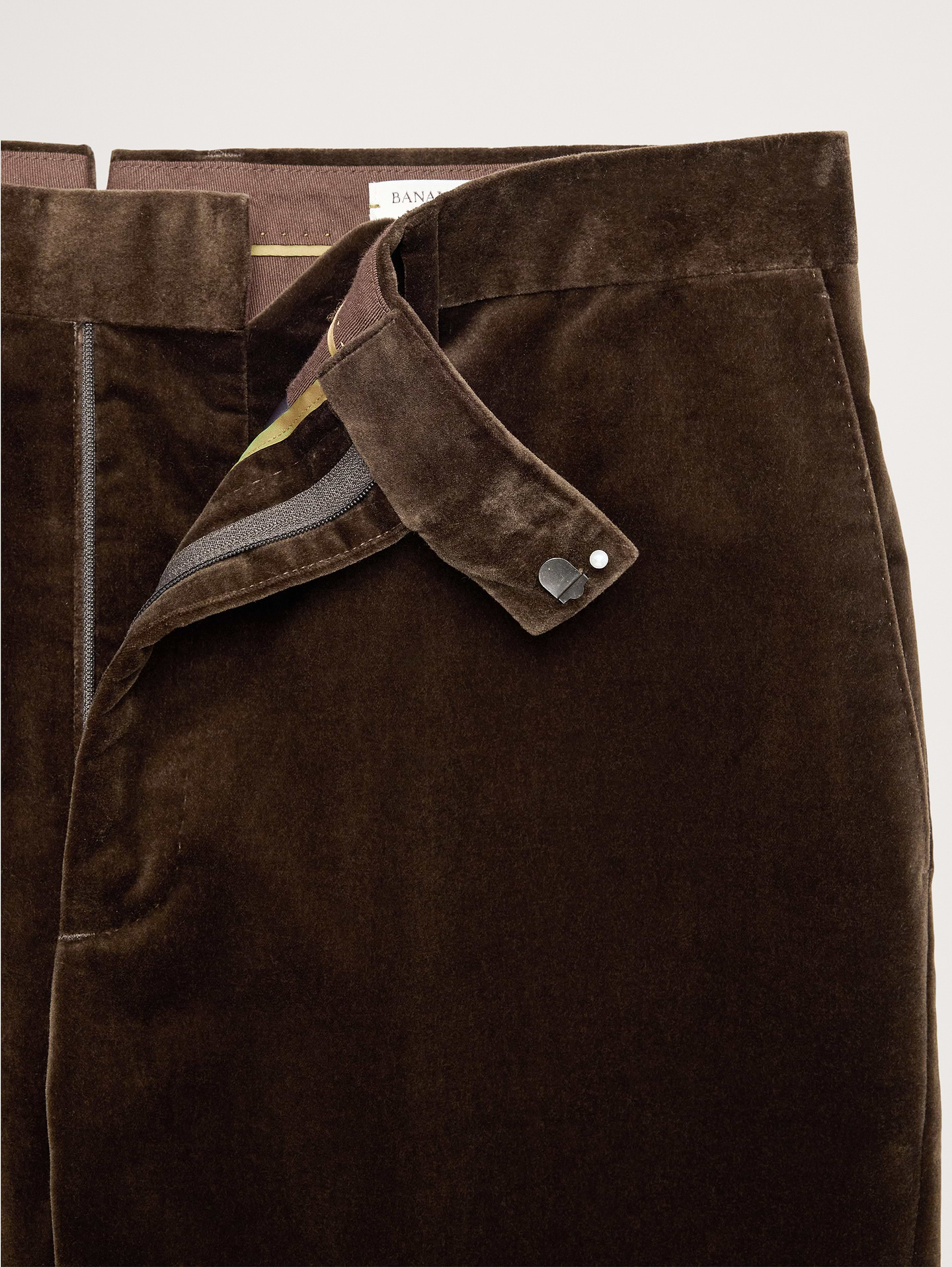 Image 7 de 8, Pantalon droit en velours