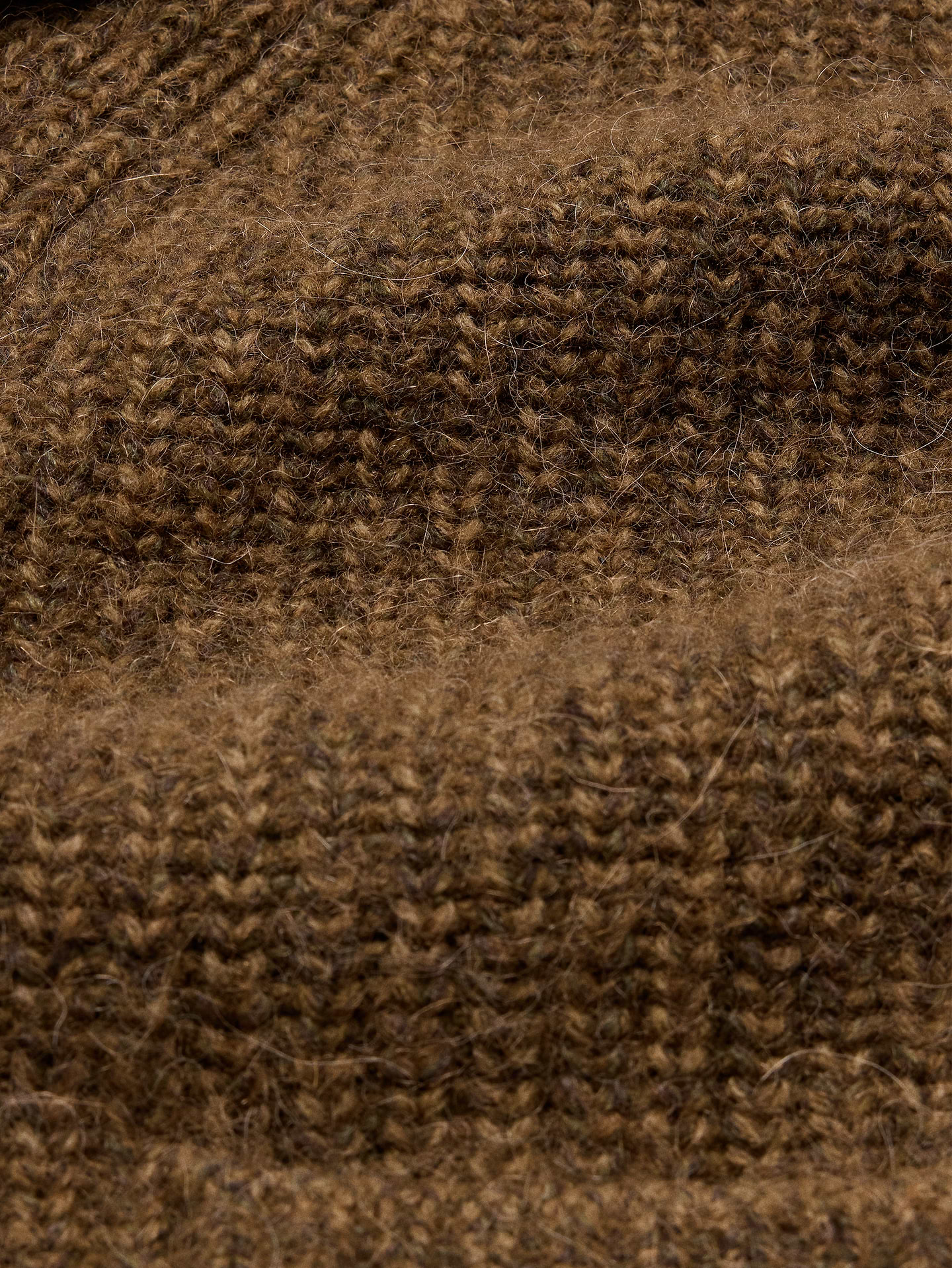 Image 6 of 6, Marled Wool-Blend Cardigan