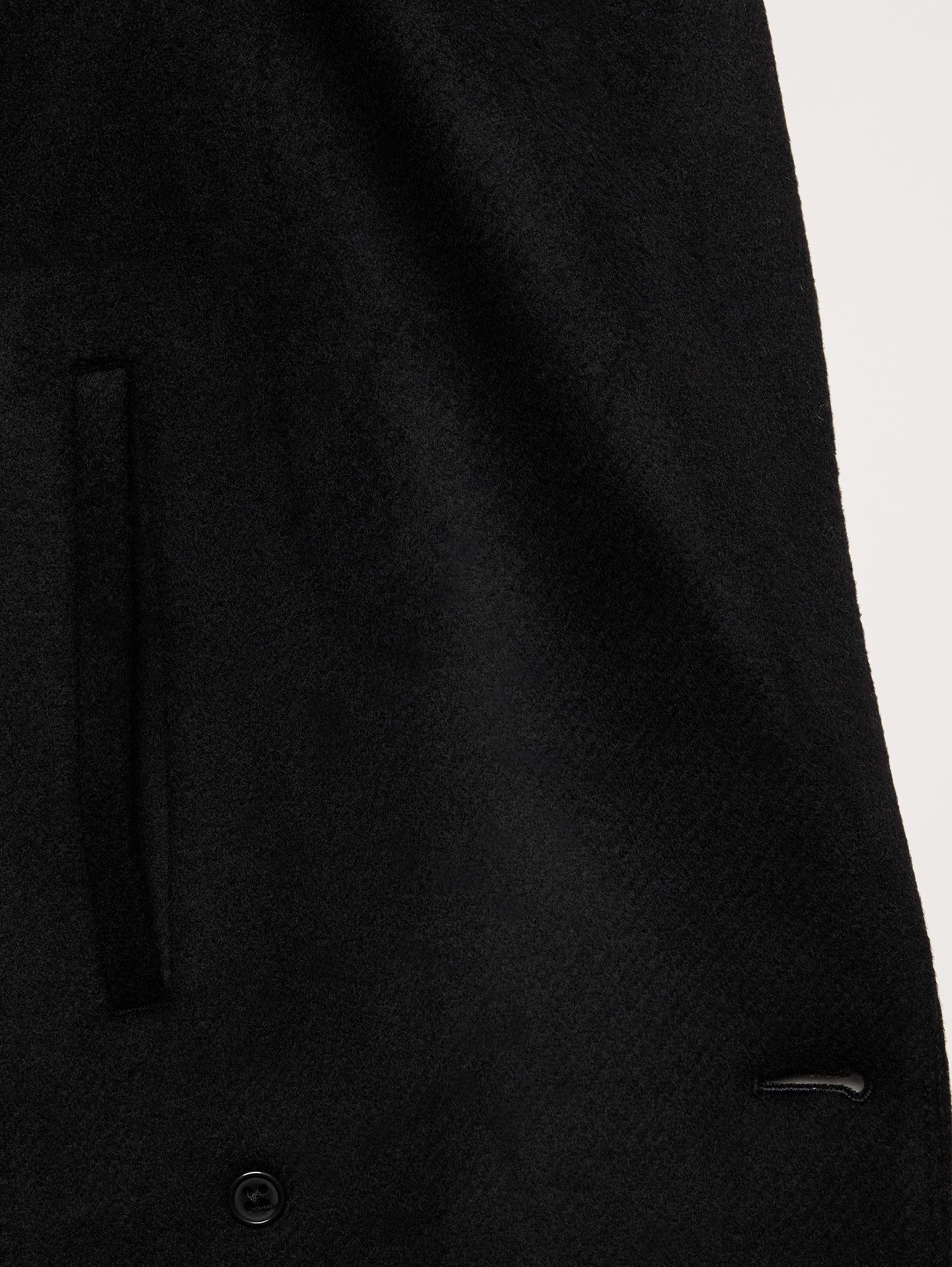 Image 6 de 8, Manteau portefeuille en laine et cachemire