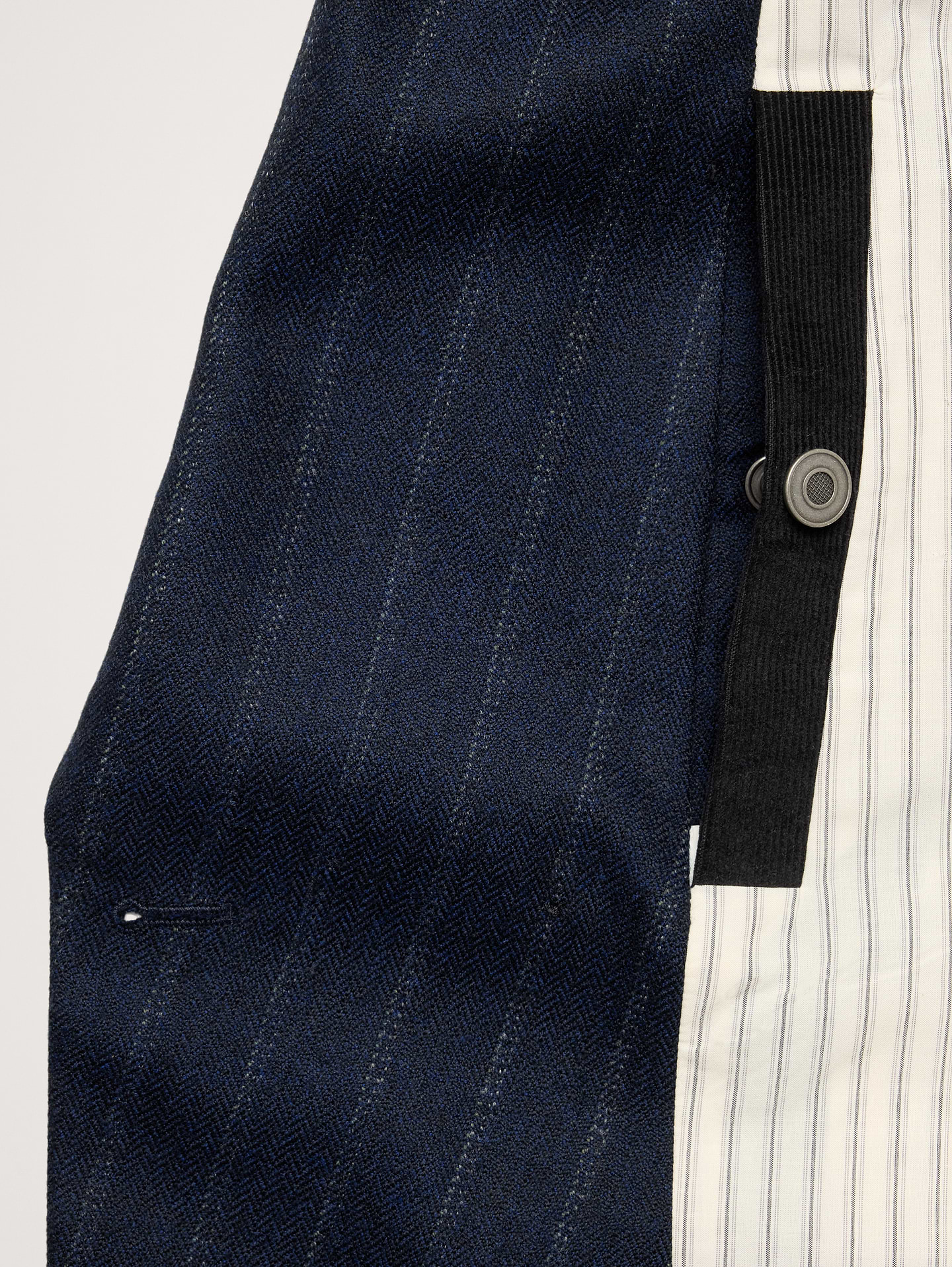 Image 6 de 7, Veste sport en laine à chevrons