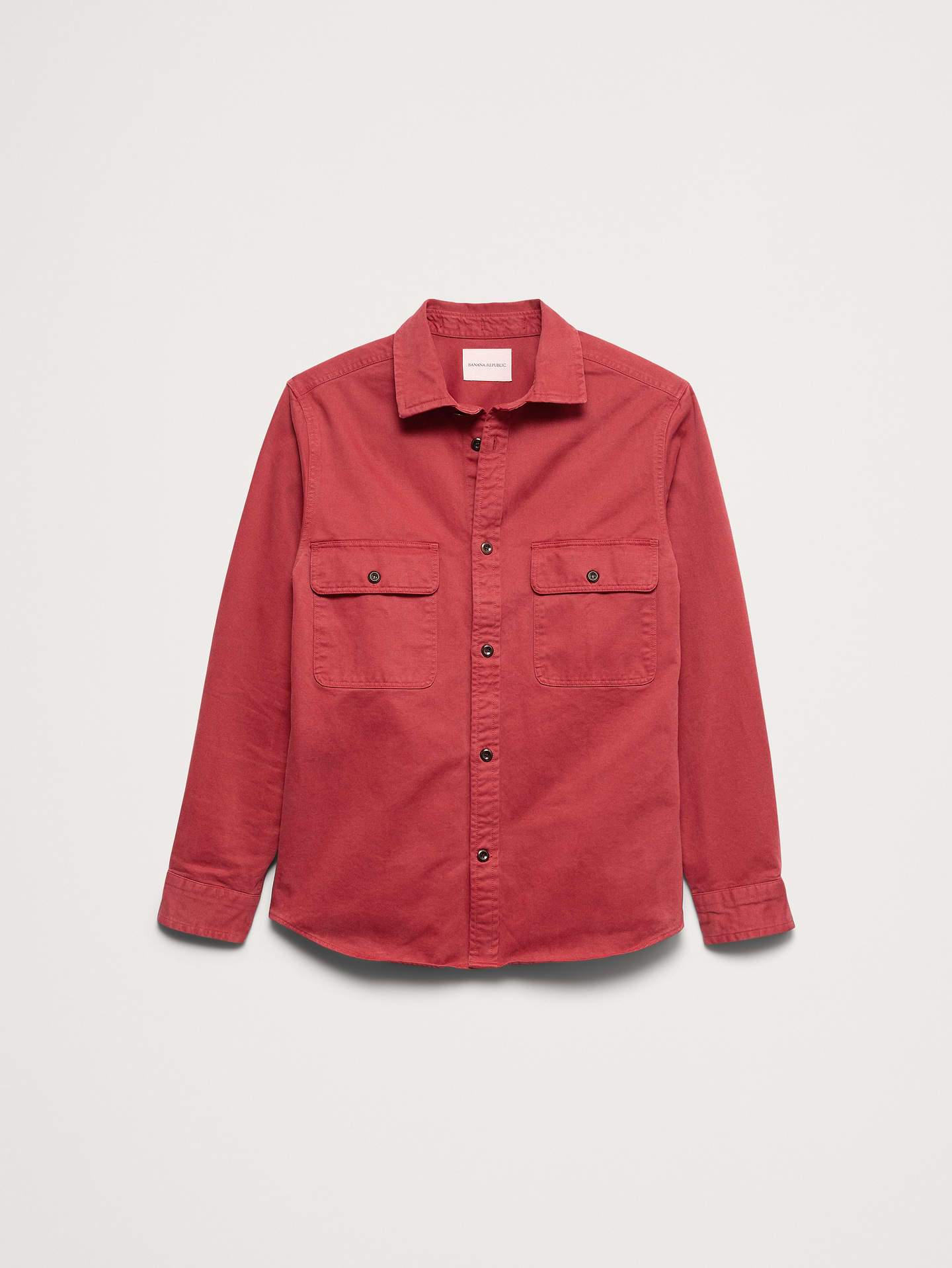 Image 5 de 8, Veste-chemise en sergé de coton