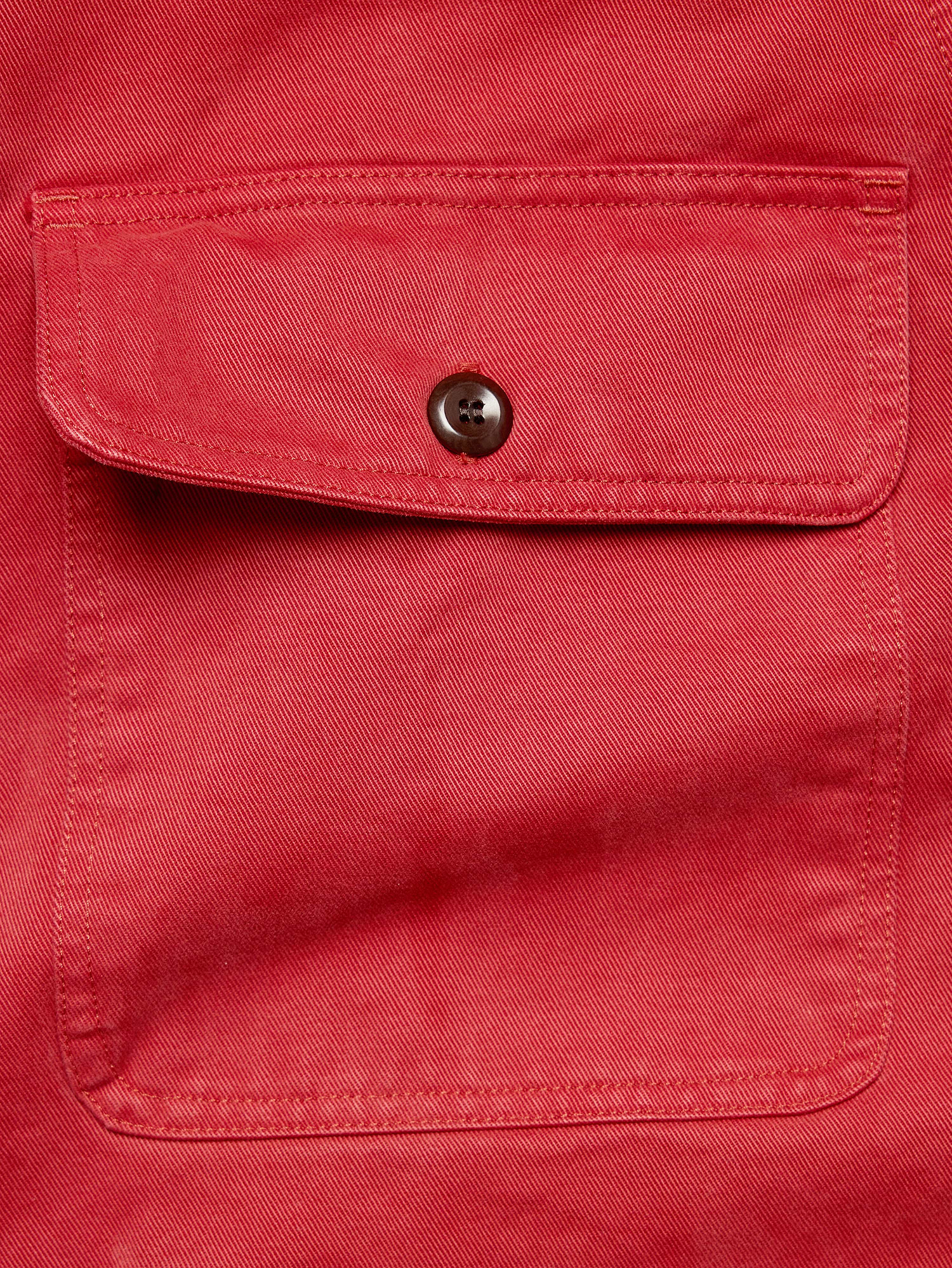 Image 6 de 8, Veste-chemise en sergé de coton