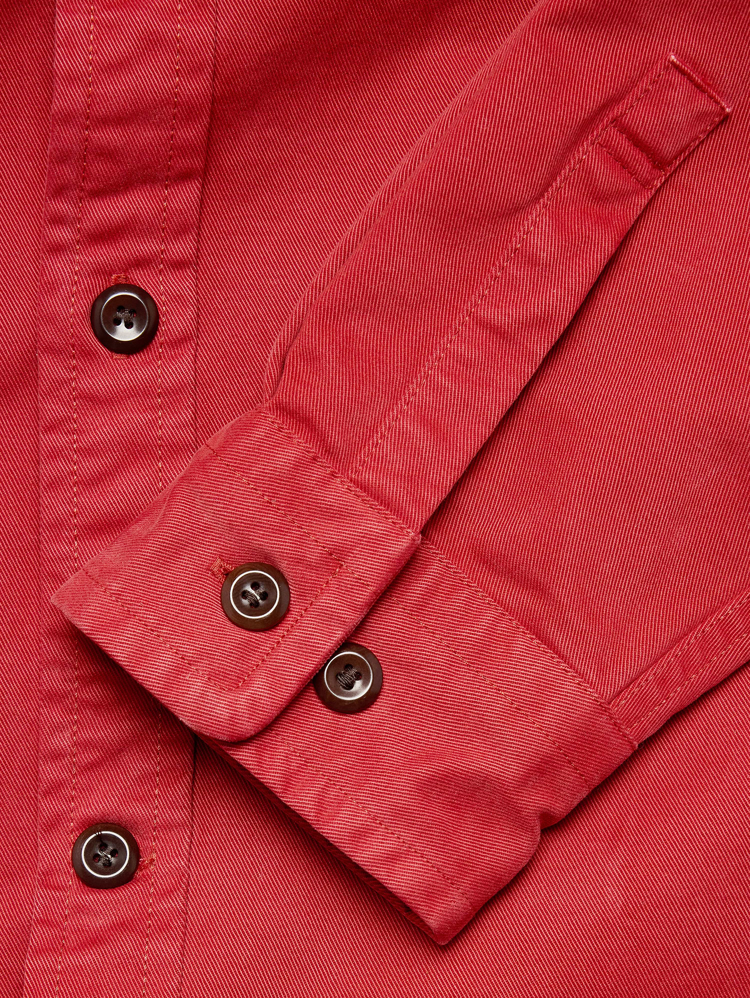 Image 7 de 8, Veste-chemise en sergé de coton