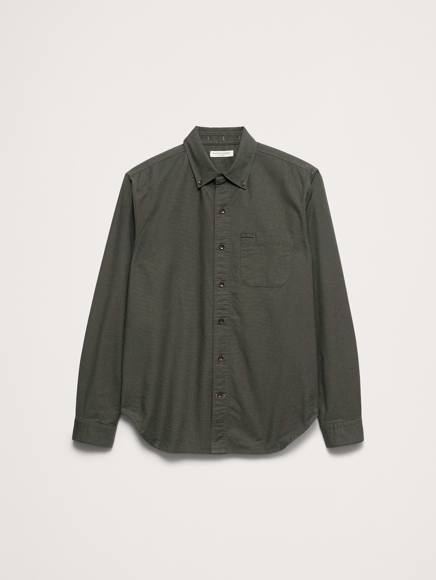 Image 5 de 8, Chemise Oxford de coton coupe standard