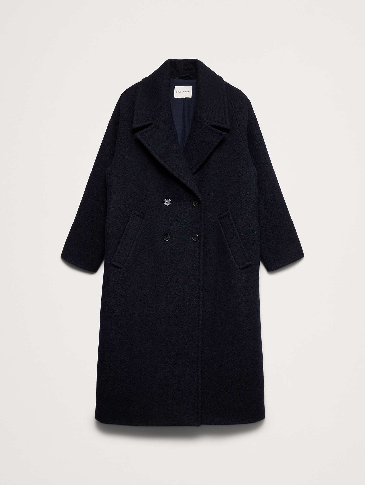 Image 5 of 7, Wool-Blend Top Coat