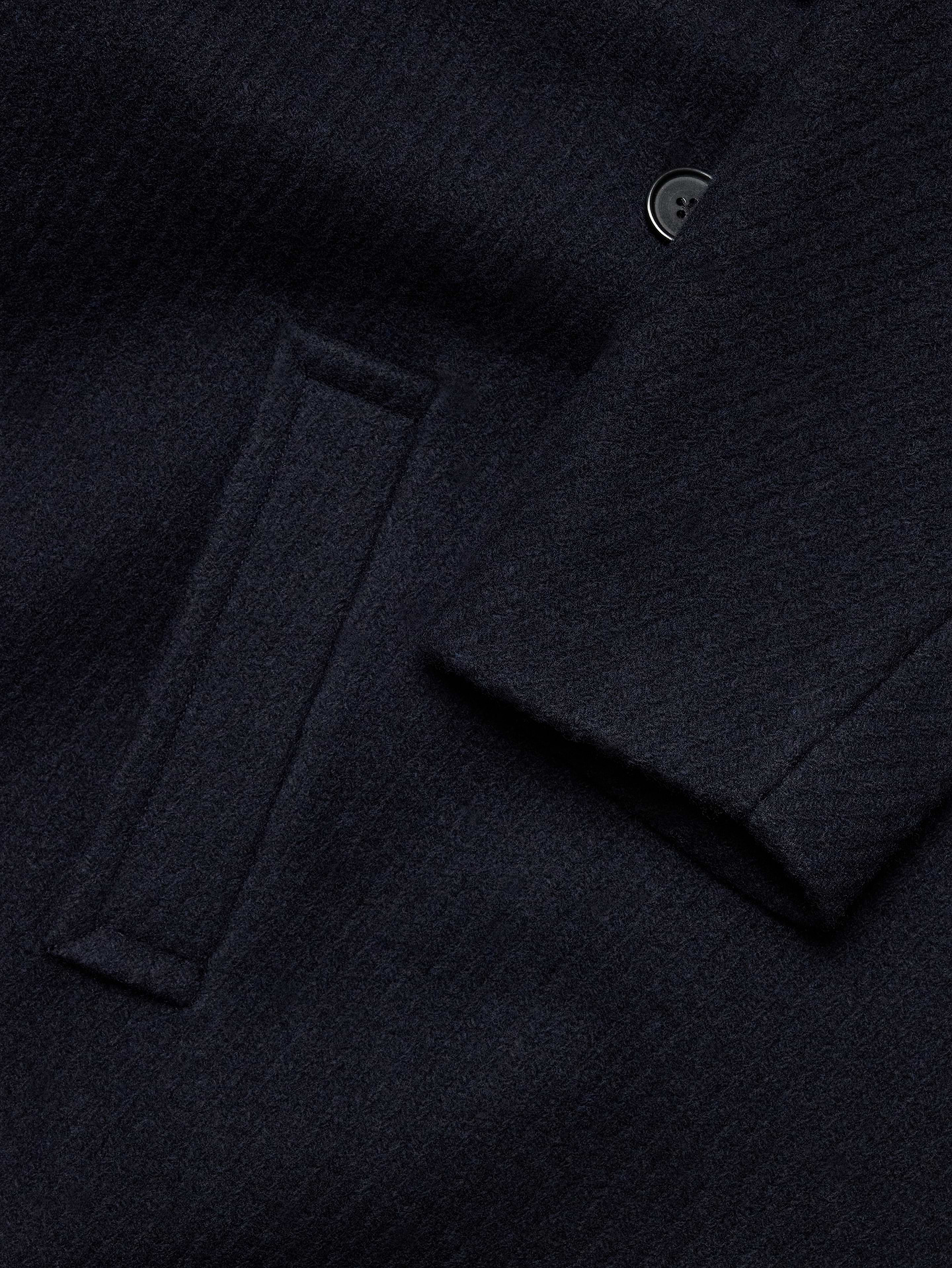Image 7 of 7, Wool-Blend Top Coat