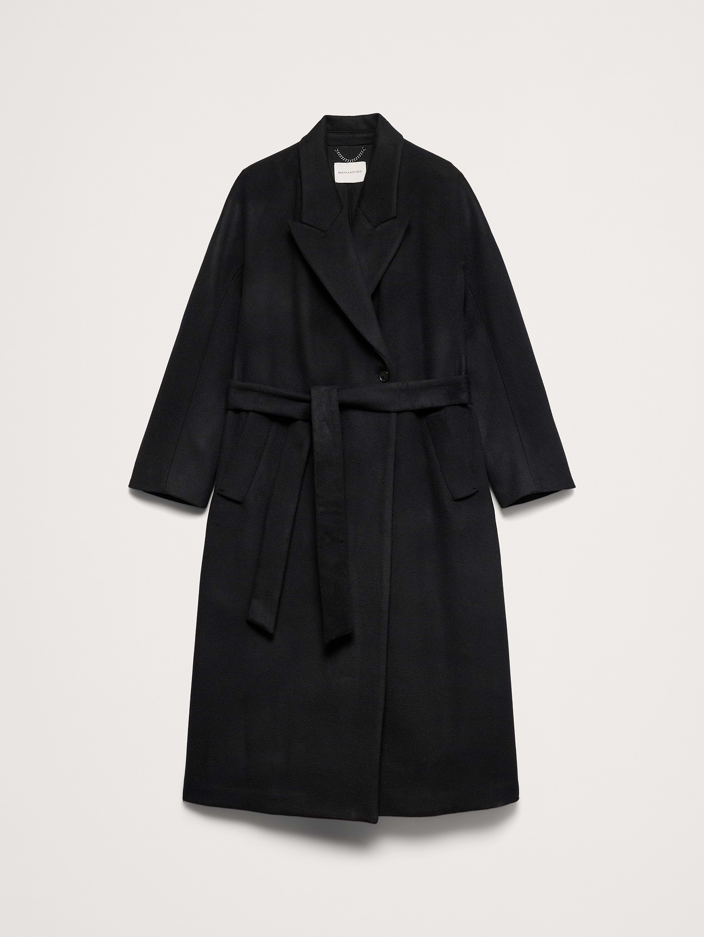 Image 5 de 8, Manteau portefeuille en laine et cachemire