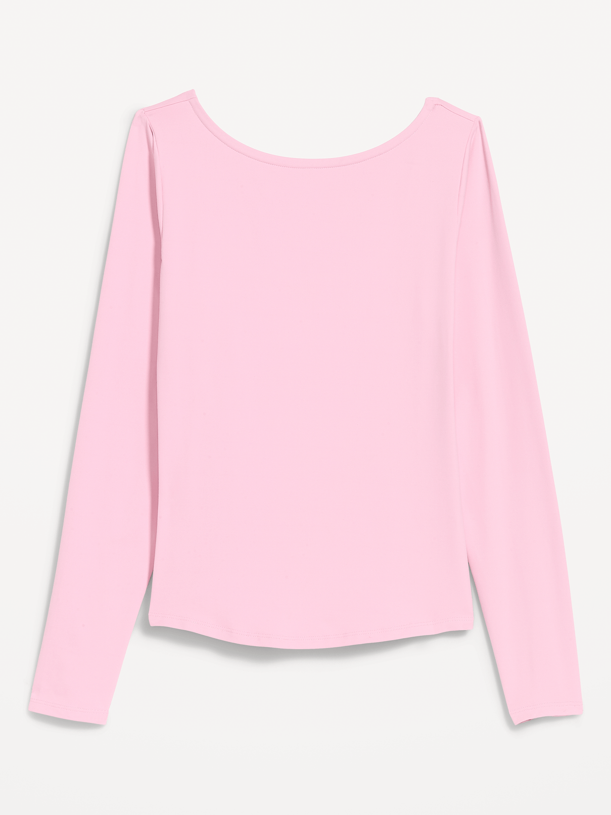 Image 2 of 2, StudioSmooth Long-Sleeve Scoop-Back Top