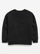 Image 3 of 3, Oversized Logo Graphic Crew-Neck Sweatshirt for Boys
