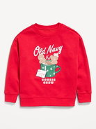 Image 1 of 3, crew neck, long sleeves, drop shoulders, logo graphic at front, Product #1182360