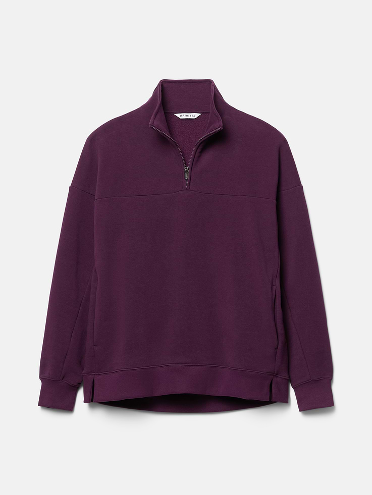 Image 5 of 5, Forever Fleece 1/4 Zip Sweatshirt