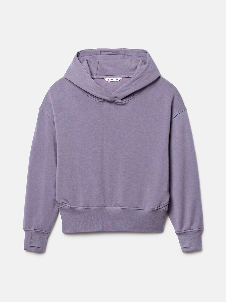 Image 4 of 4, Athleta Girl Coaster Luxe Balloon Sleeve Hoodie