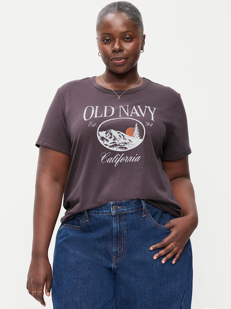 Image 8 of 9, EveryWear Logo Graphic T-Shirt