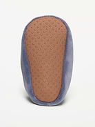 Image 4 of 4, Velour Penguin Slippers for Baby