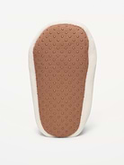 Image 4 of 4, Velour Slippers for Baby