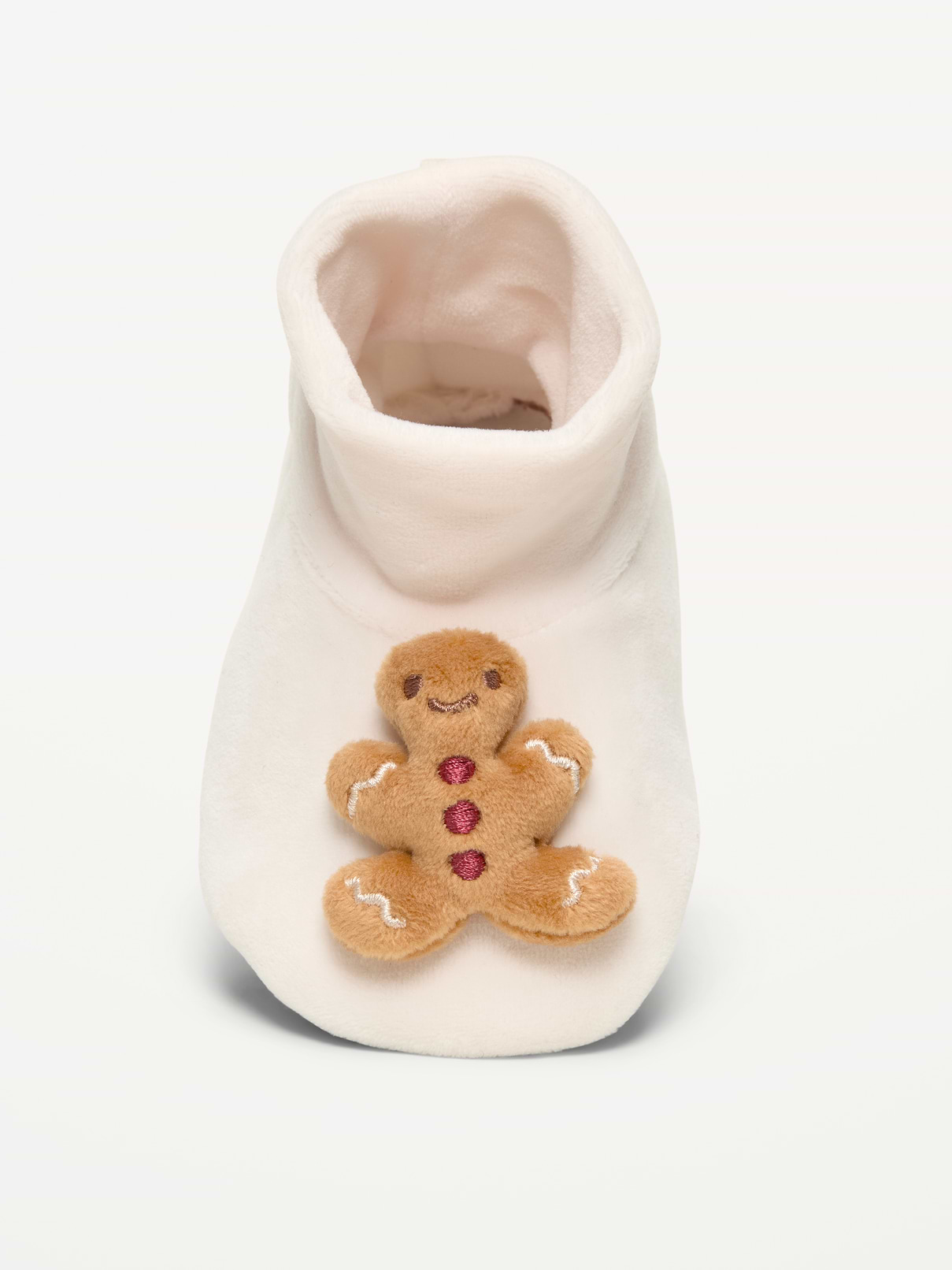 Image 2 of 4, Velour Slippers for Baby