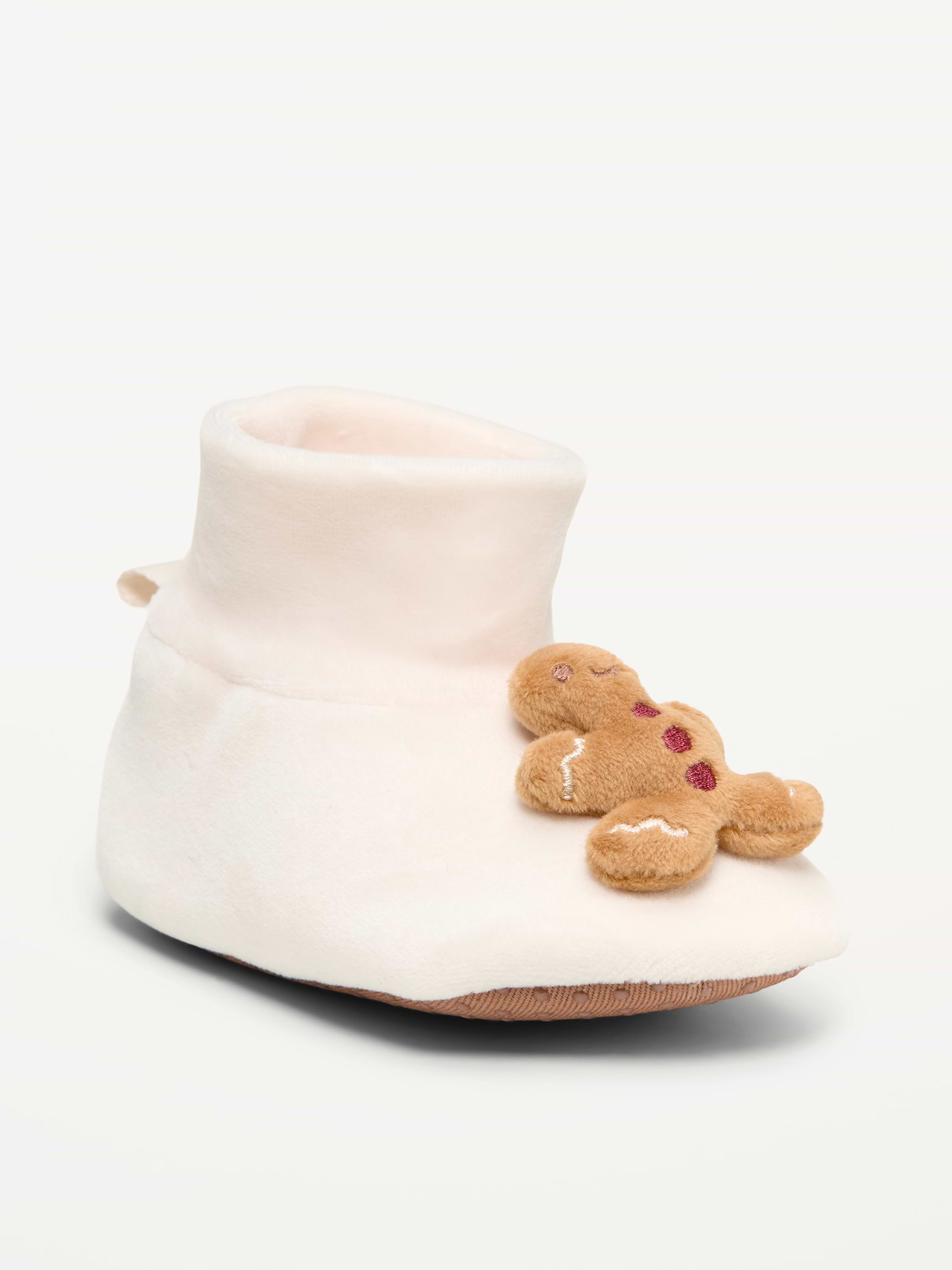 Velour Slippers for Baby