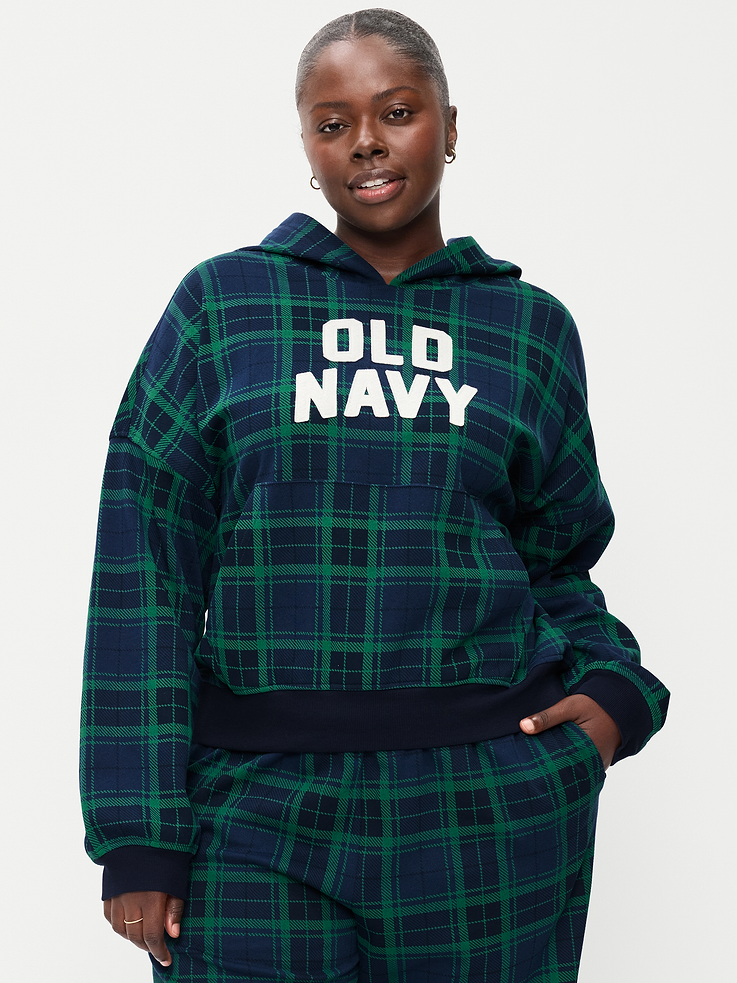 Image 2 of 5, Oversized Pullover Logo Hoodie Sweatshirt