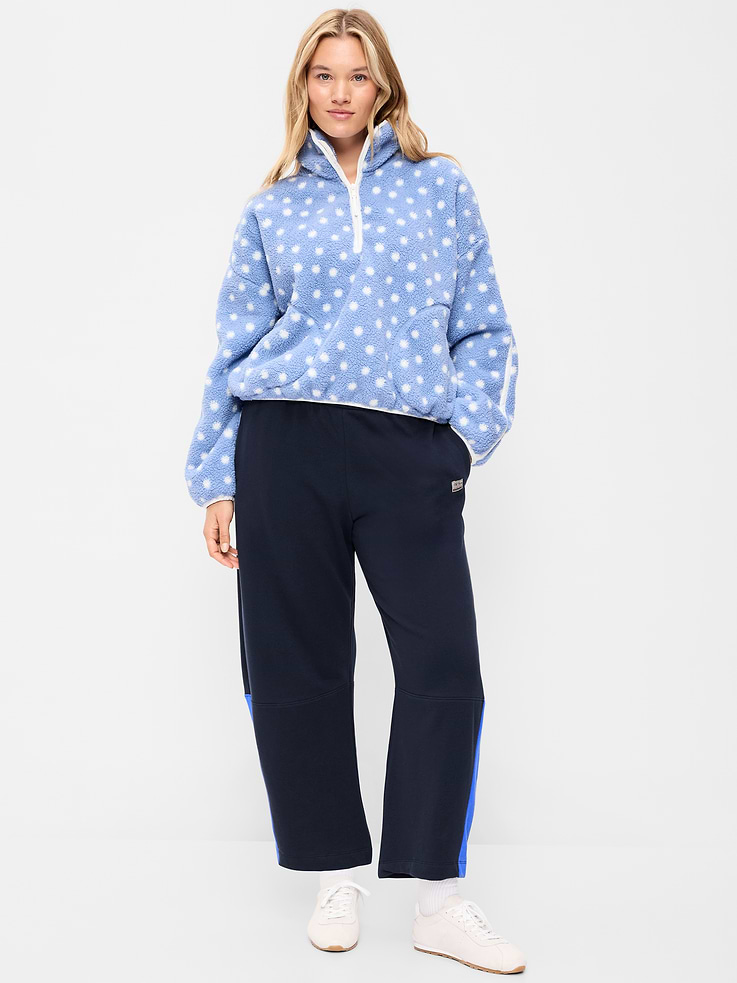 Image 4 of 9, Mid-Rise SoComfy Barrel Sweatpants