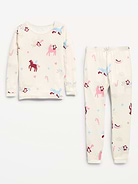 Image 2 of 2, SoftMode Printed Snug-Fit Pajama Set for Toddler & Baby
