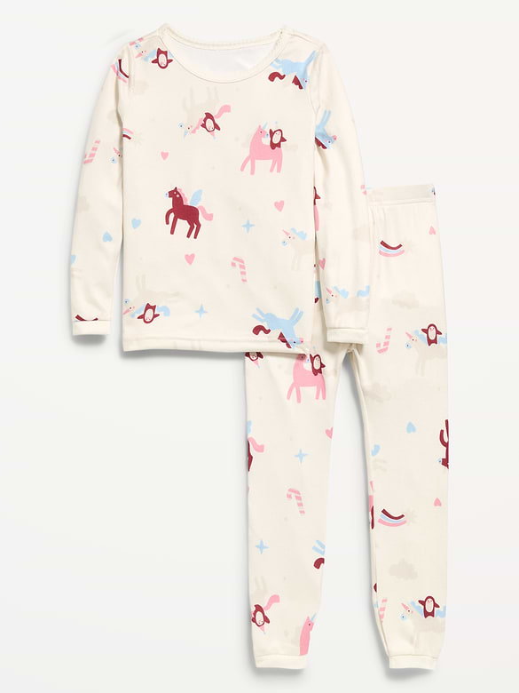 SoftMode Printed Snug-Fit Pajama Set for Toddler & Baby