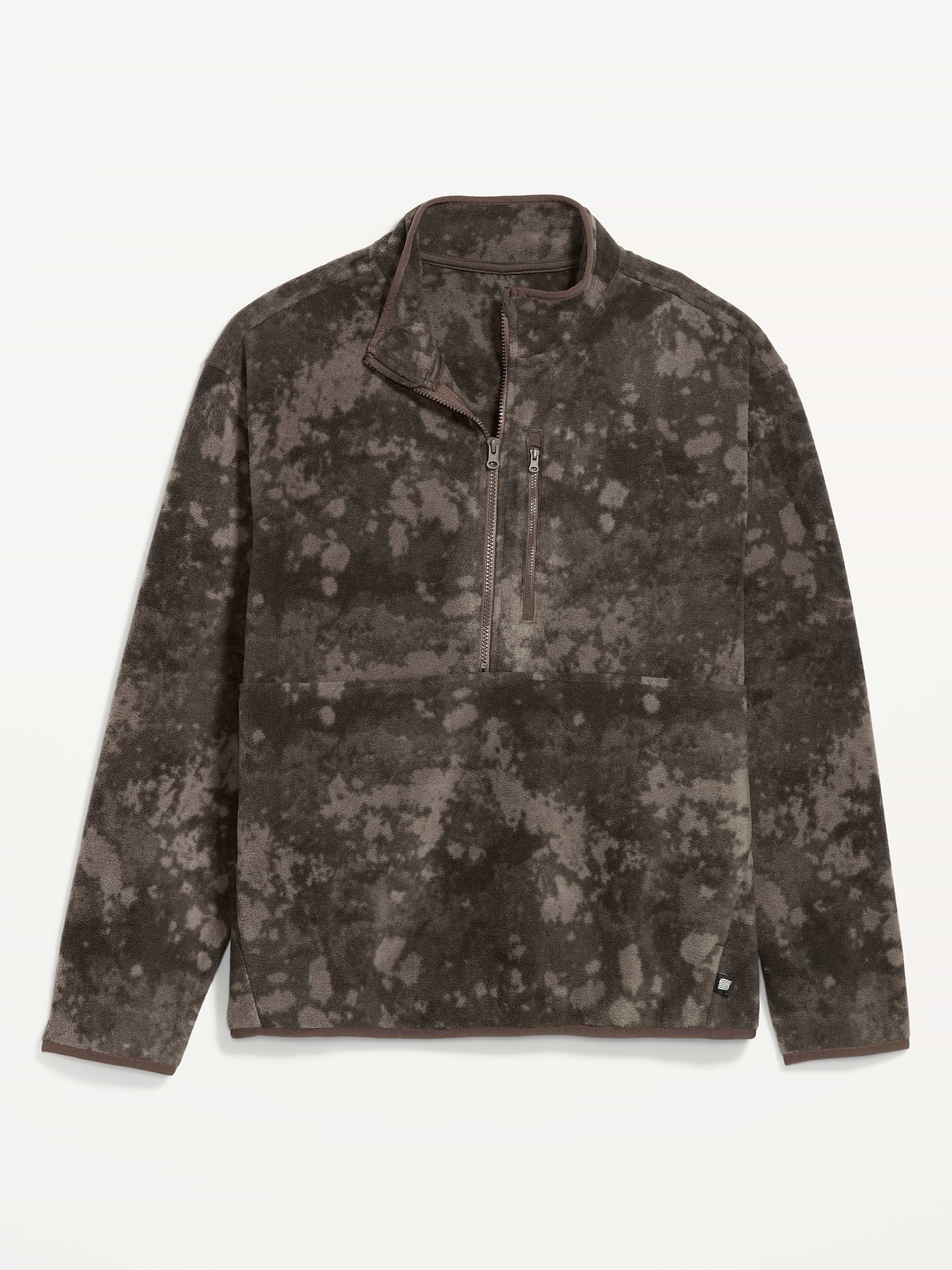 Image 2 of 2, Microfleece Utility Half-Zip Pullover