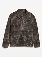 Image 2 of 2, Microfleece Utility Half-Zip Pullover