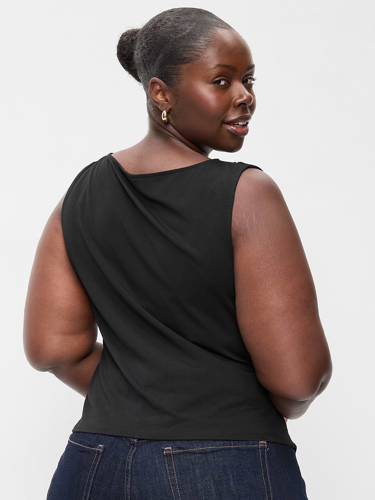 Image 8 of 8, Sleeveless Twist-Front Top