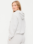 Image 3 of 3, SoComfy Bubble-Hem Hoodie Sweatshirt