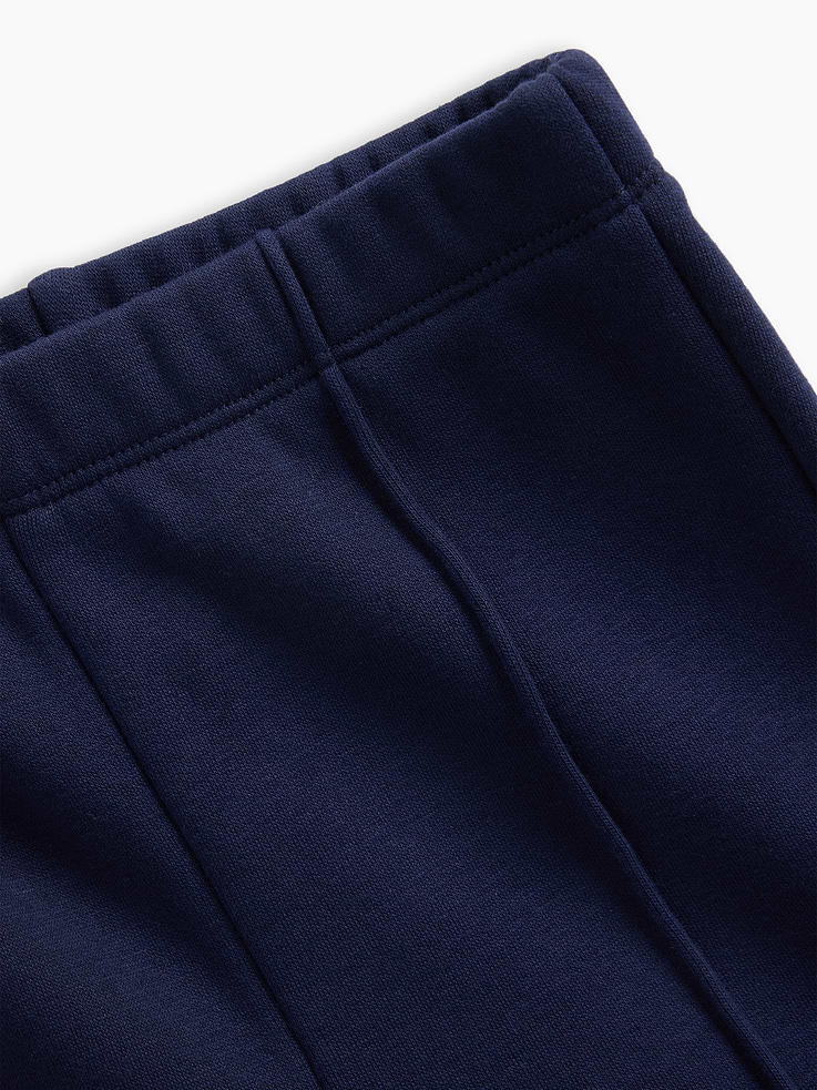 Image 4 of 4, Baby & Toddler Sherpa-Lined Pintuck Leggings