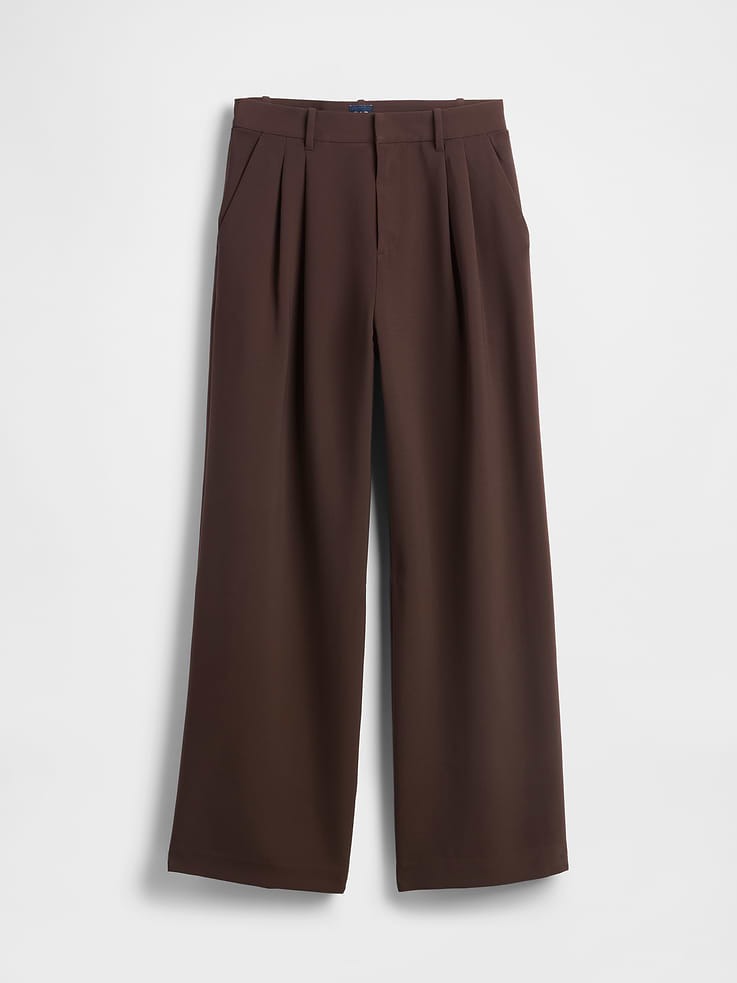Image 7 of 8, 365 High Rise Pleated Trousers