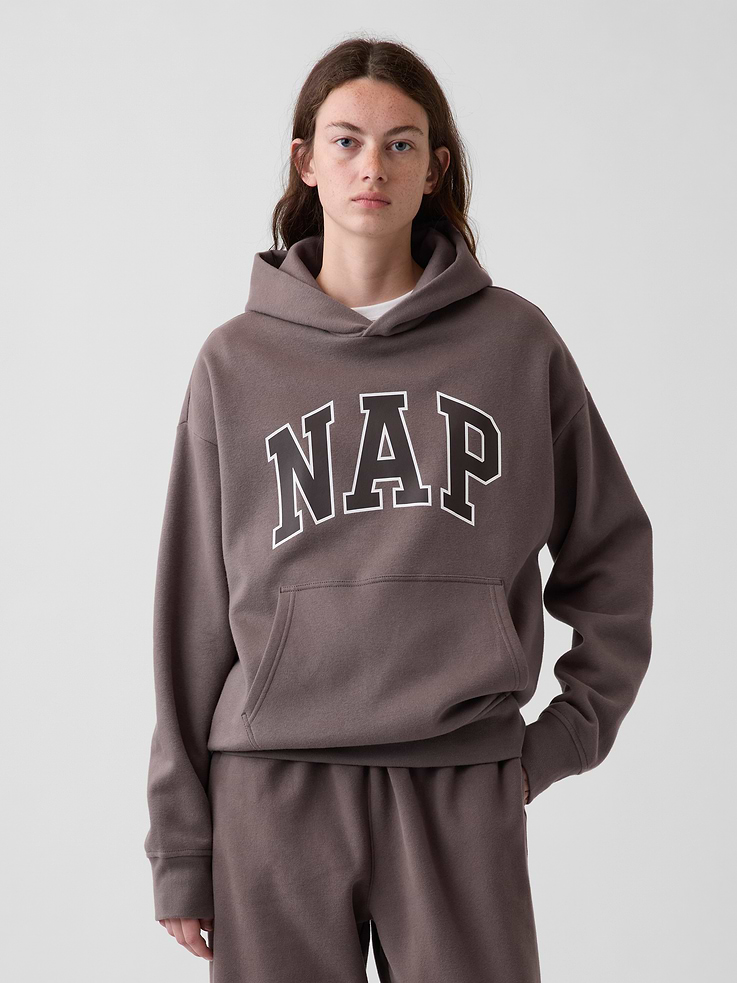 Image 5 of 6, Adult VintageSoft NAP Logo Hoodie