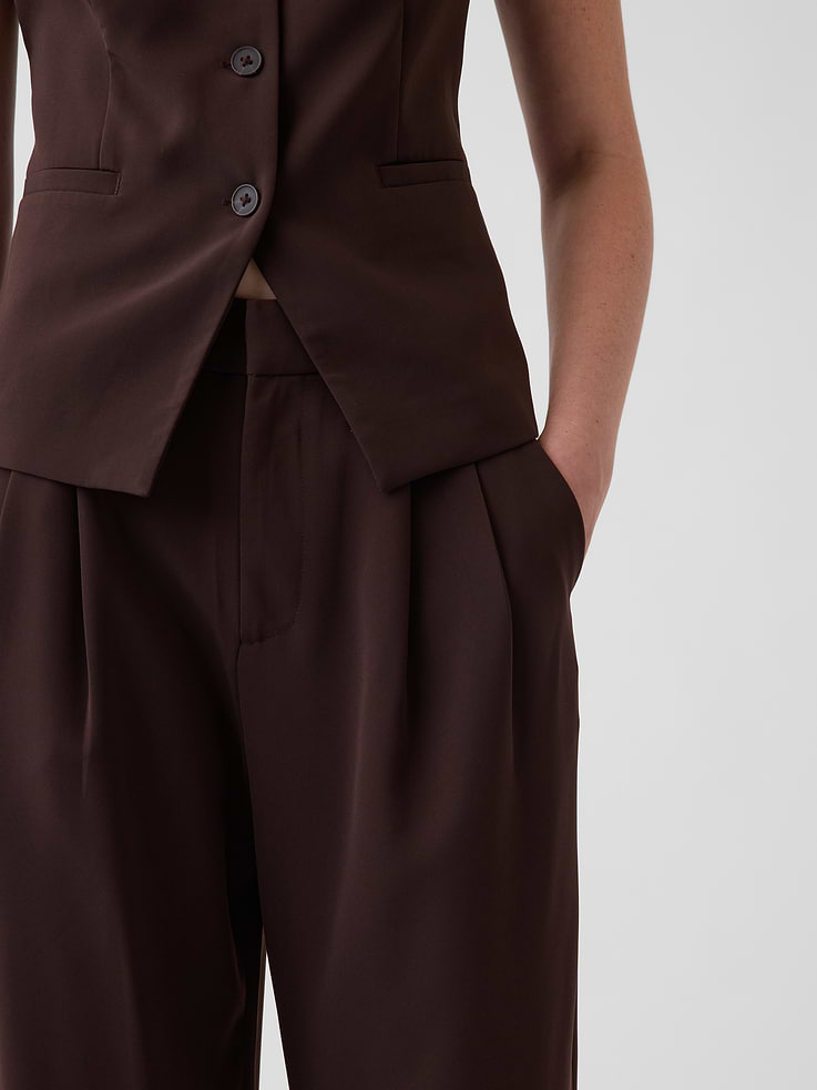 Image 5 of 8, 365 High Rise Pleated Trousers