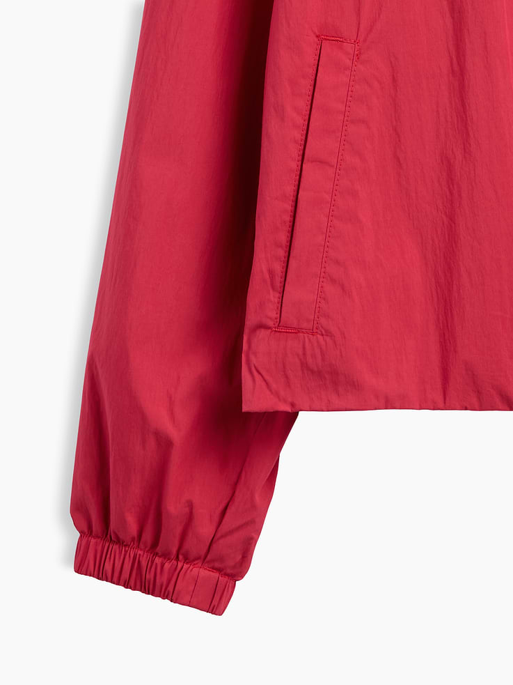 Image 3 of 5, Poplin Oversized Track Jacket