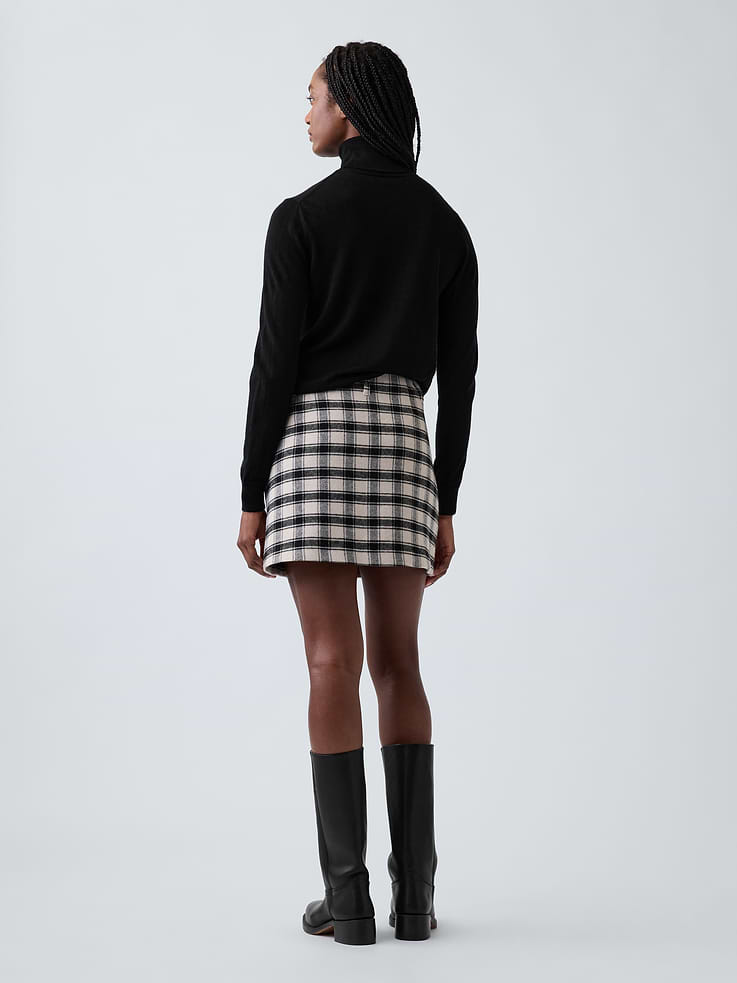 Image 2 of 5, Plaid Mini Skort