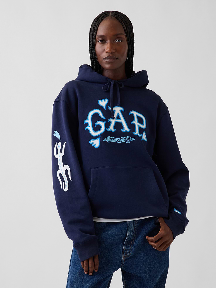 Image 5 of 8, Adult Heavyweight Logo Hoodie by Eduardo Sarabia