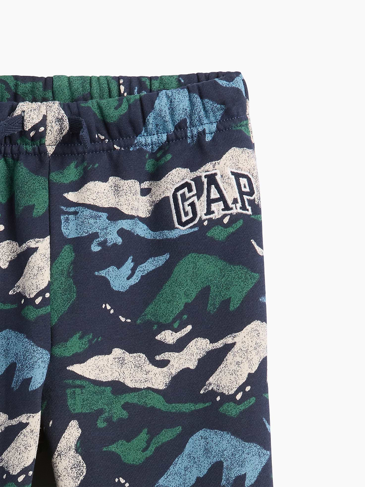 Image 2 of 3, babyGap Relaxed Pull-On Logo Joggers