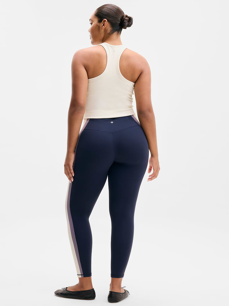 Image 5 of 6, Salutation Graphic Stripe Legging
