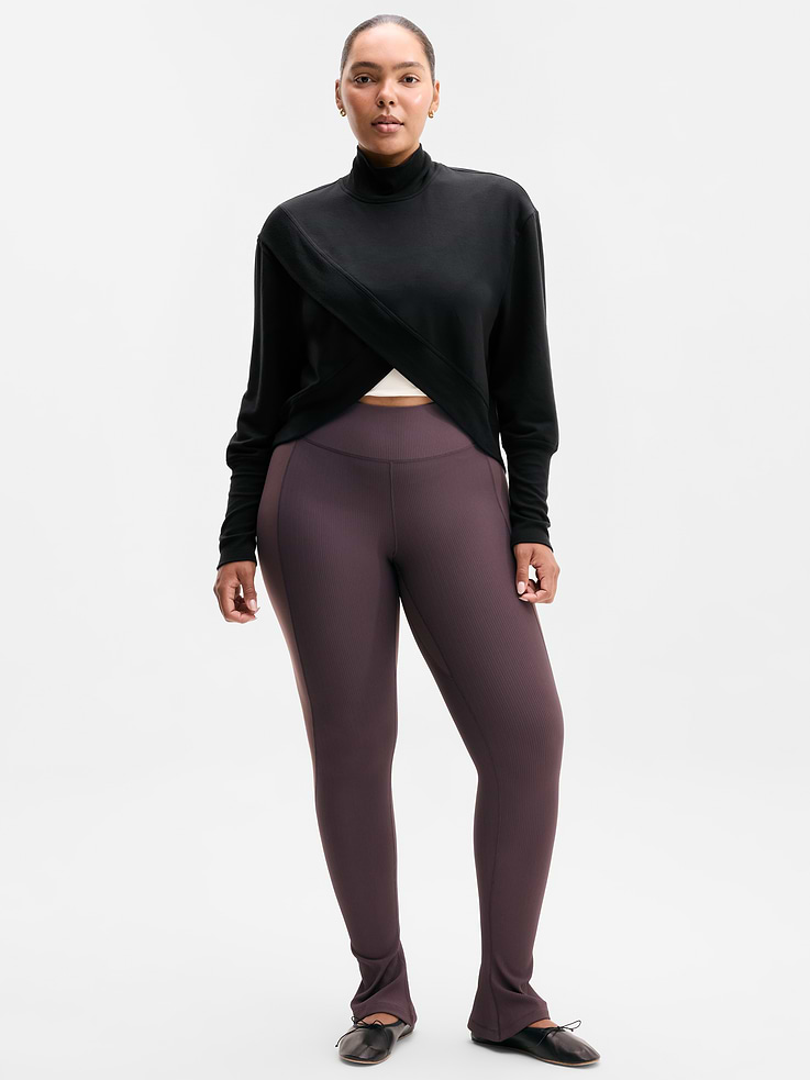Image 4 of 6, Coaster Luxe Mock Neck Sweatshirt
