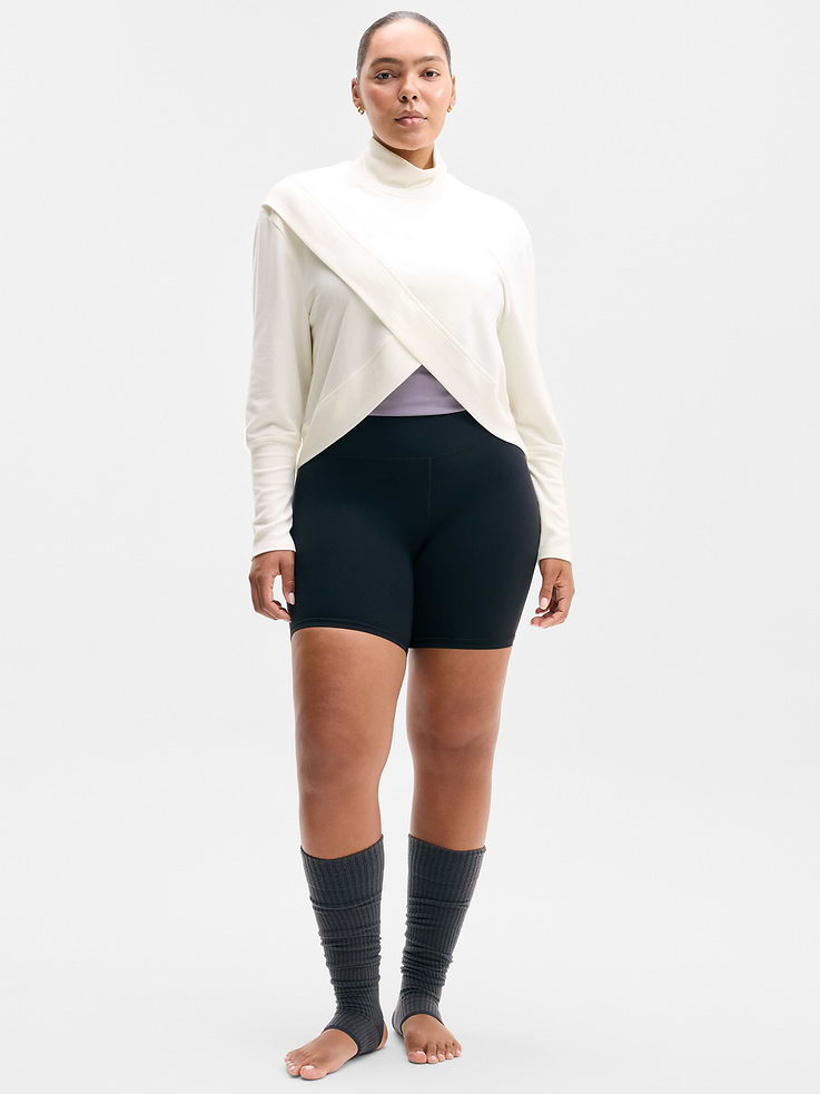 Image 4 of 6, Coaster Luxe Mock Neck Sweatshirt