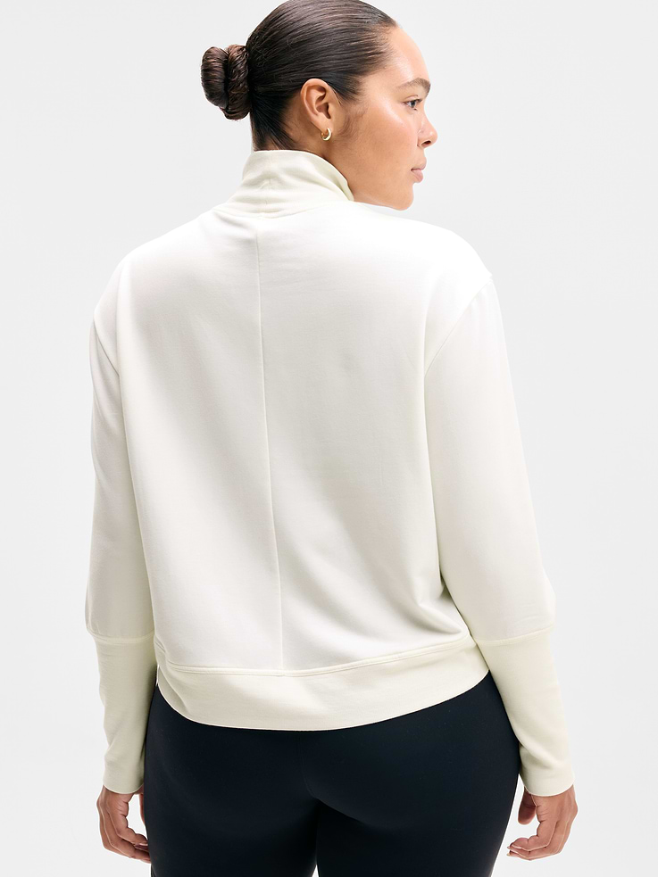 Image 5 of 6, Coaster Luxe Mock Neck Sweatshirt