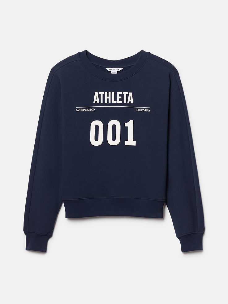 Image 6 of 6, Forever Fleece Crewneck Graphic 001