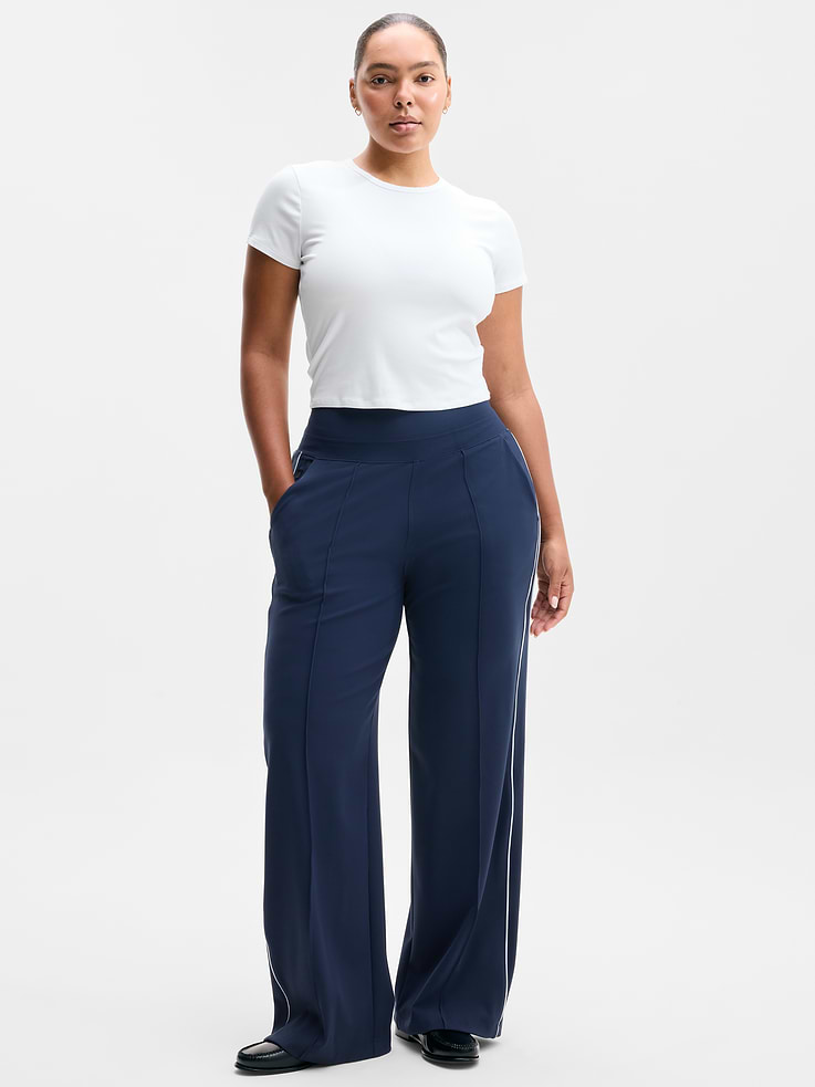 Image 5 of 6, Signature Rib Crop Tee