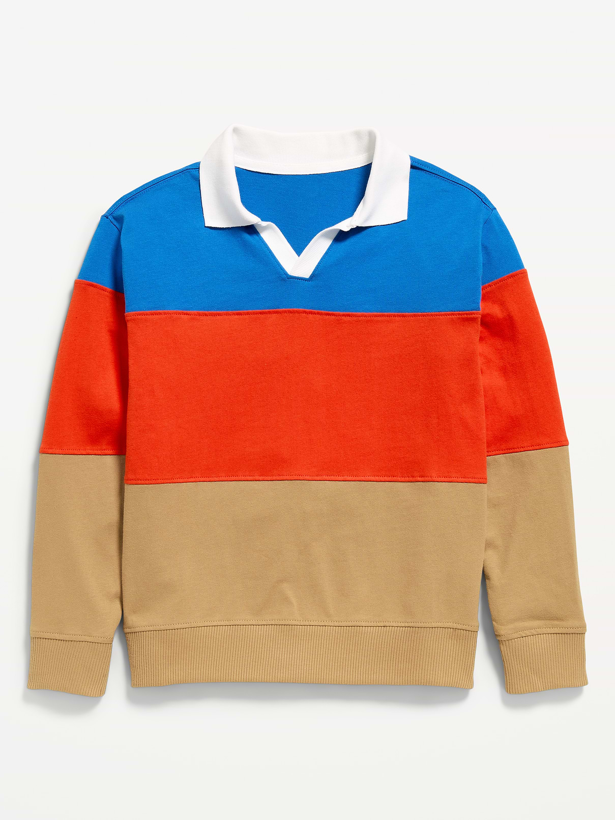 Image 1 of 3, spread collar, long sleeves, seamed, Product #1184471