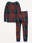 Image 2 of 2, Printed Snug-Fit 100% Cotton Pajama Set for Toddler & Baby