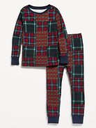 Image 1 of 2, 100% cotton. 100% comfy., rib-knit crew neck, long sleeves, matching pajama pants, elasticized waist, rib-knit cuffs, Product #1184999